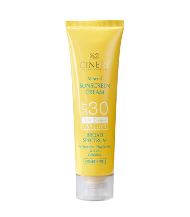 کرم ضد آفتاب بدون رنگ SPF30 - مناسب پوست های نازک، حساس و کودکان