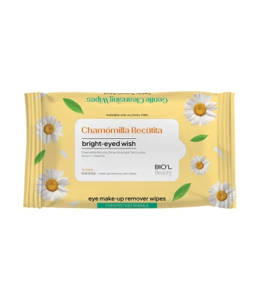 دستمال مرطوب پاک کننده آرایش چشم 10 برگ بیول