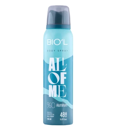 اسپری بدن مردانه  ALL OF ME 150 ML (بول شنل ) بیول BIOL