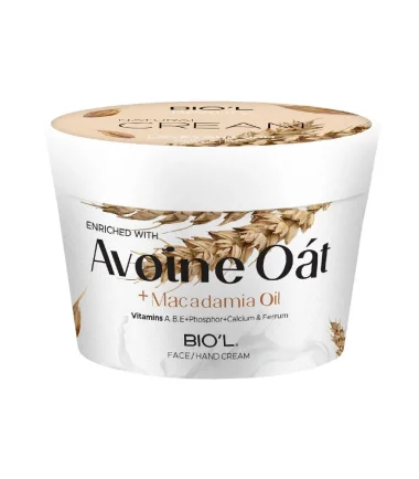 كرم كاسه اي مغذي پوست، عصاره جو دوسر و روغن ماكادميا بیول 200ميل