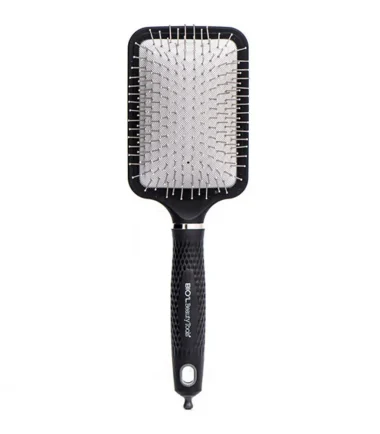 برس مو مشکی گرافیت استایل سوزن فلزی - مستطیل بزرگ بی بی تی BBT