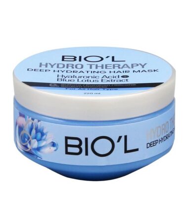 ماسک مو هایدروتراپی سولفات فری آبرسان عمیق انواع مو 220 میل بیول