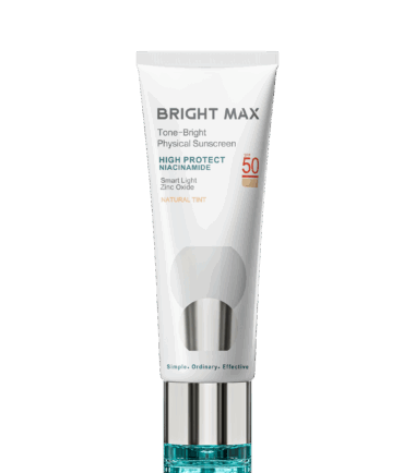 کرم ضد آفتاب فیزیکال رنگی تن-برایت برایت مکس - Bright Max Tone-Bright Physical Sunscreen SPF50