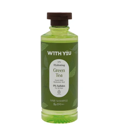 شامپو آبرسان چای سبز و هیالورونیک اسید ویت یو - With You Green Tea And Hyaluronic Acid Hydrating Shampoo