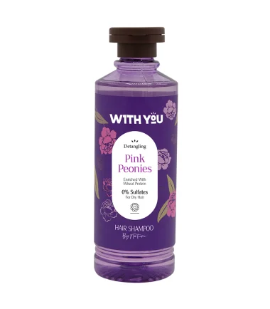 شامپو حالت دهنده و ضد گره پئونی ویت یو - With You Peony Detangling And Smoothing Shampoo