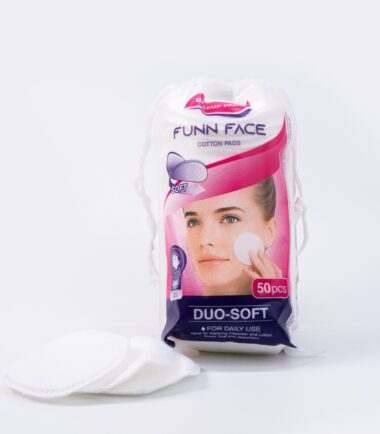 پد آرایش پاک کن فان فیس _ FUNN FACE NATURAL MAKEUP PADS