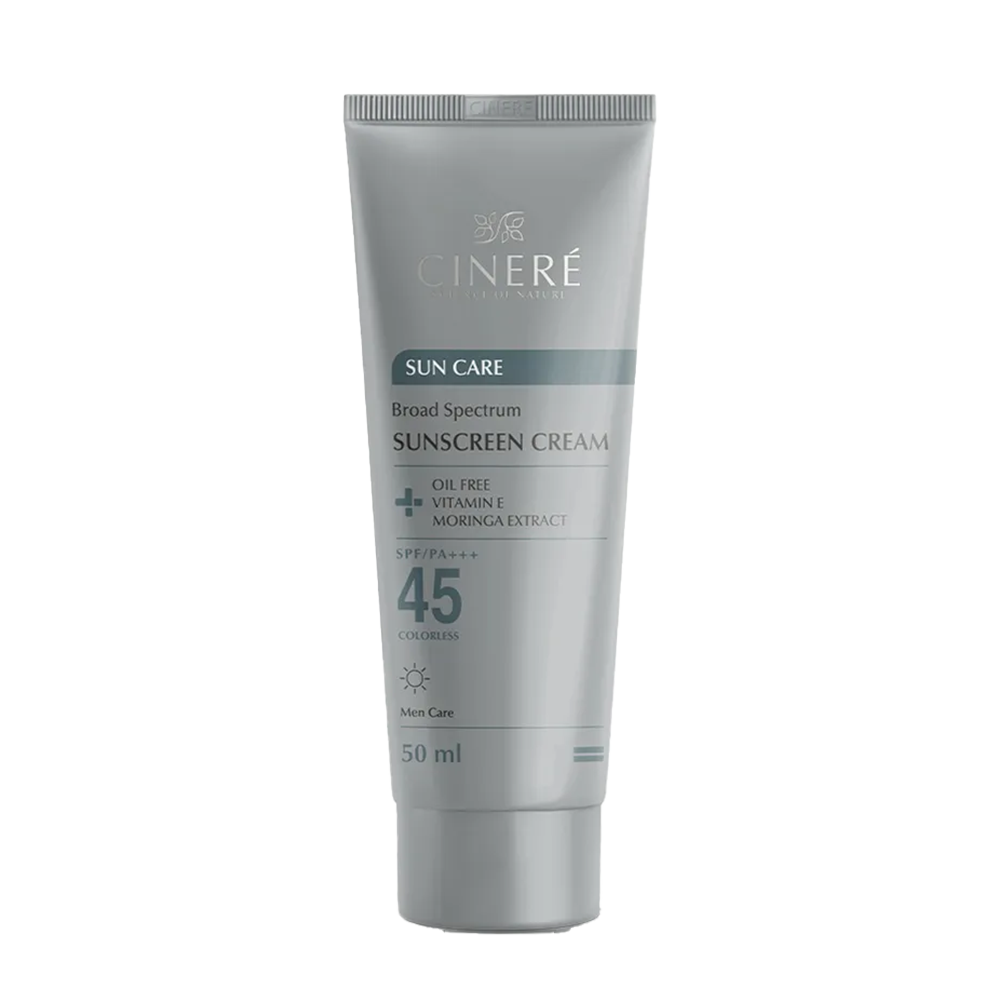 کرم ضدآفتاب SPF45 مخصوص آقایان سینره