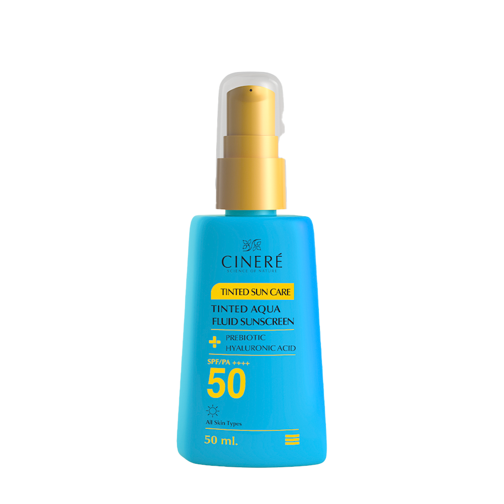 ضدآفتاب فلوئید رنگی SPF50 سینره